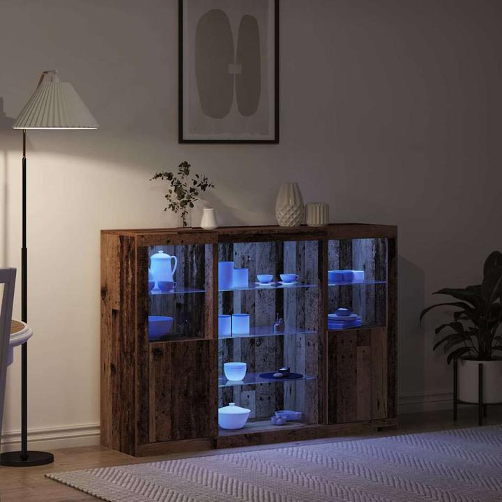 Actual product image vidaXL Modernes Sideboard (142.50 x 37 x 100 cm)