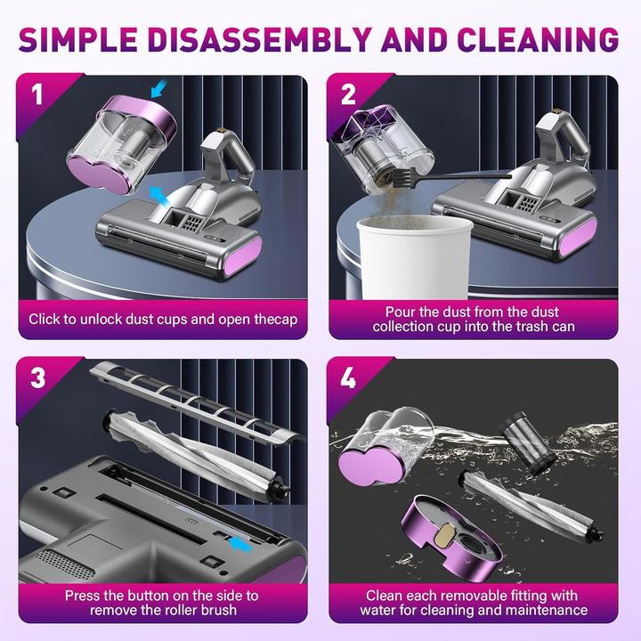 Produktbild Rwsrw Milbensauger mit UV-Licht und Ultraschall