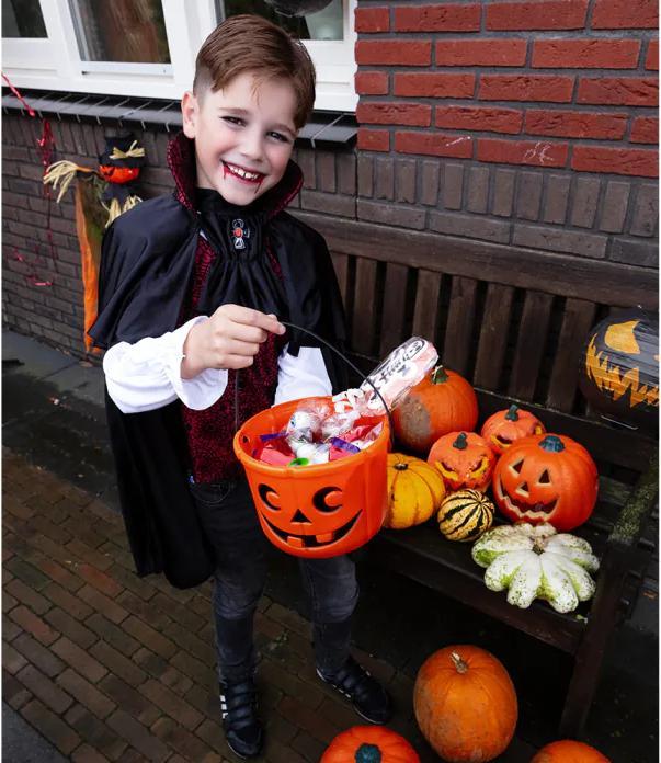 Produktbild Boland Halloween Süssigkeiteneimer Kürbis (1 Stück)