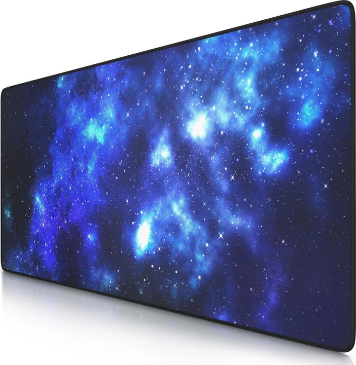 Actual product image CSL Gaming Mouse Pad, XXL Mouse Mat 900 x 400mm, Precision & Speed, Blue Stars (XXL)