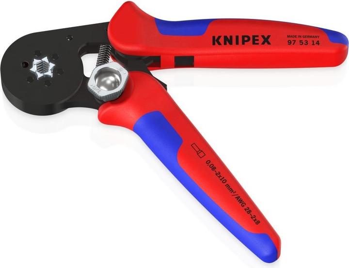 Image du produit Knipex Pince à sertir auto-réglable (180 mm)