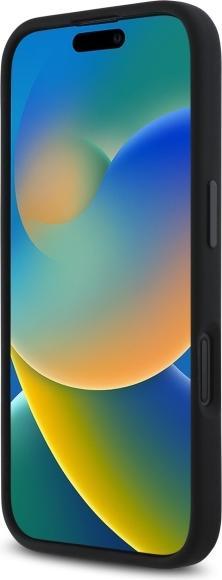 Produktbild BMW BMHMP16S23SHEB iPhone 16 6.1" czarny/black hardcase Silicone Hexagon Blue Line MagSafe (Apple iPhone 16)