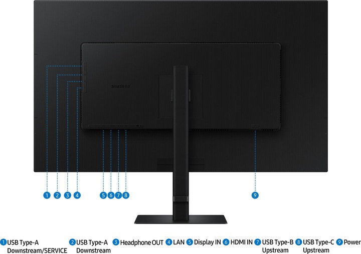 Produktbild Samsung Dis 37 S37D804UAU VA Black (3840 x 2160 Pixel, 37")