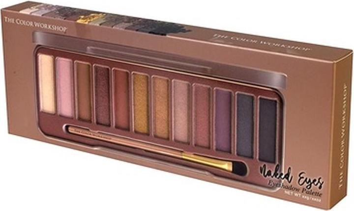 Image du produit Markwins Palette d'ombres à paupières Essentials Naked Eyes avec 12 teintes naturelles (Yeux nus)