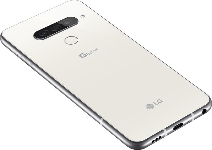 Produktbild LG G8S (128 GB, Mirror White, 6.20", Hybrid Dual SIM, 13 Mpx, 4G)