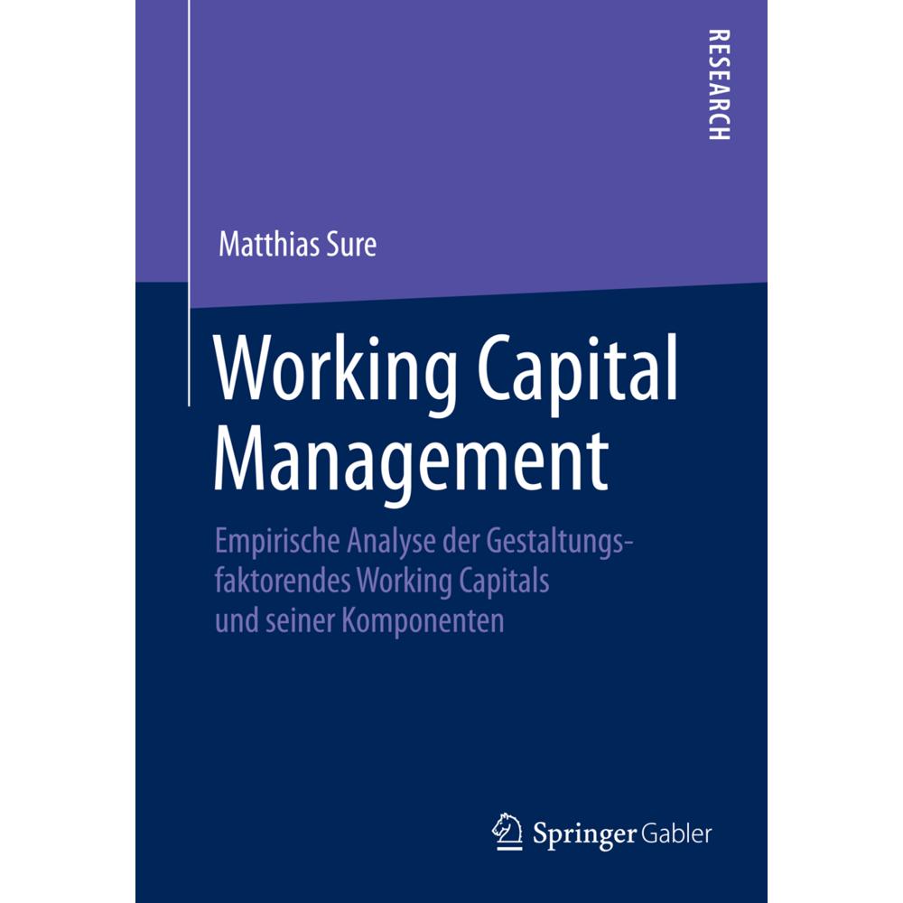 Working Capital Management, Fachbücher von Matthias Sure