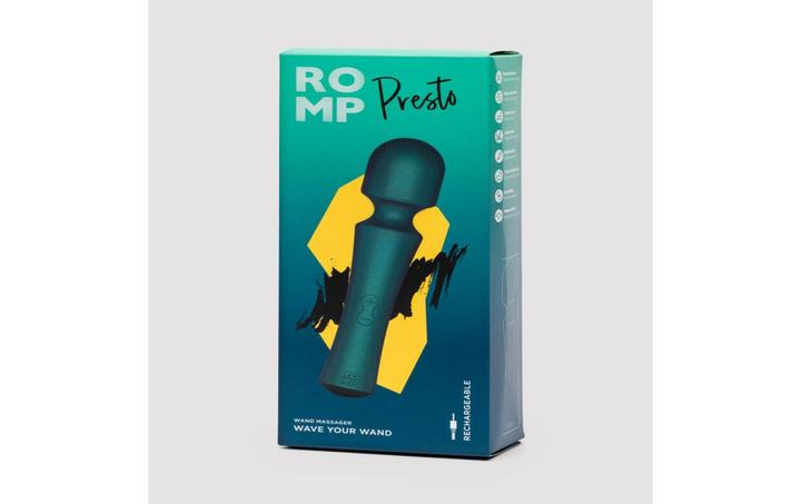 Actual product image Romp Presto Wiederaufladbarer Silikon Stabvibrator
