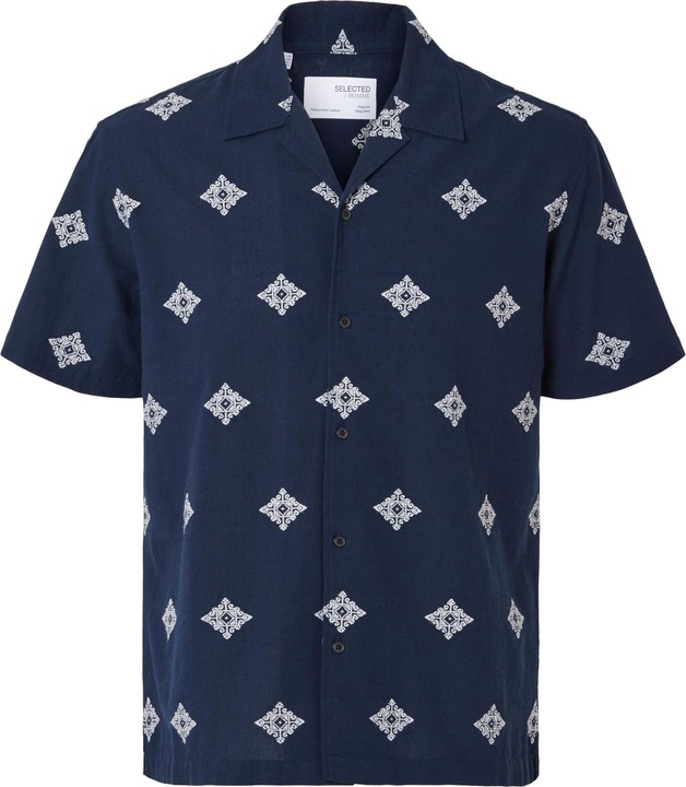 Immagine prodotto Selected Homme Camicia a maniche corte in cotone stampato (M)