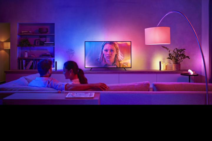Actual product image Philips Hue Play Gradient Lightstrip 65" (RGBW, 254 cm, Indoor)
