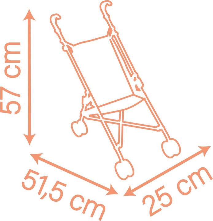 Actual product image Smoby Baby Nurse Puppenbuggy