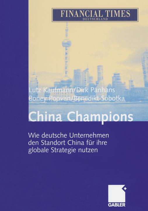 Produktbild China Champions (Deutsch, Benedikt Sobotka, Boney Poovan, Dirk Panhans, Lutz Kaufmann, 2012)
