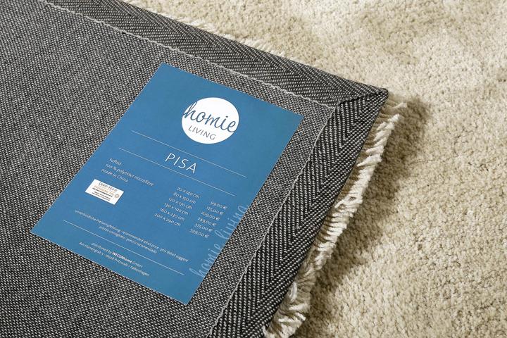 Actual product image Homie Living Carpet Pisa (200 x 290 cm)