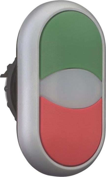Produktbild Eaton M22-DDL-GR 216698 Doppeldrucktaste+ Leuchtmelder gn/ws/rt