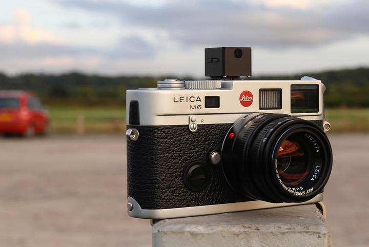 Actual product image Anton Kunze OLED Digital Light Meter with Top Display and Continuous Measurement