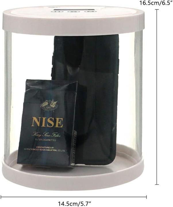 Image du produit Mplerven Boîte de rangement polyvalente (Ø 14.5 x 16.5 cm, 1 l)