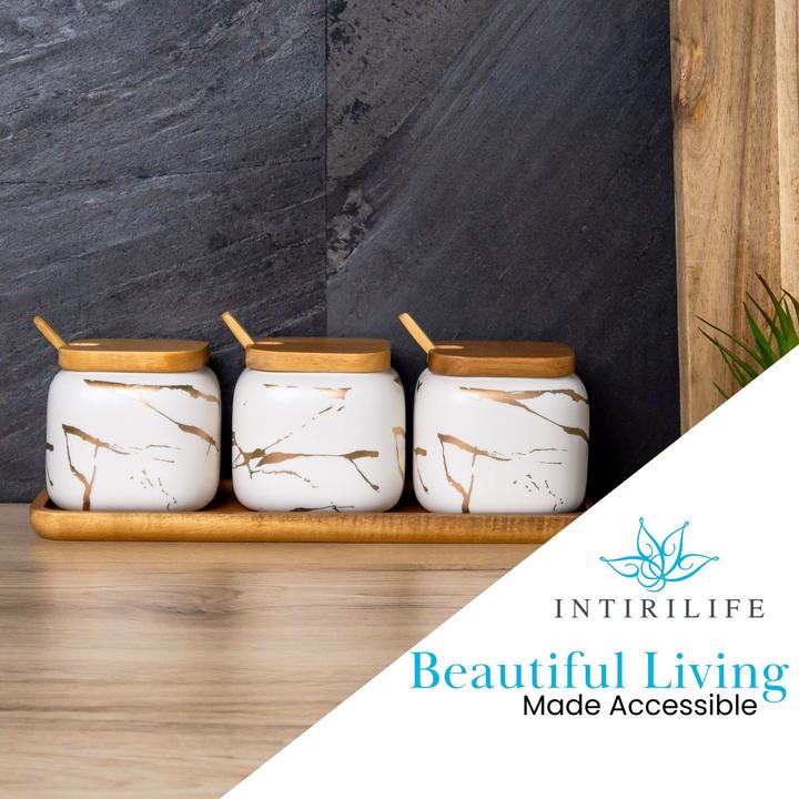 Actual product image Intirilife Sugar bowl storage jar set (0.36 l)
