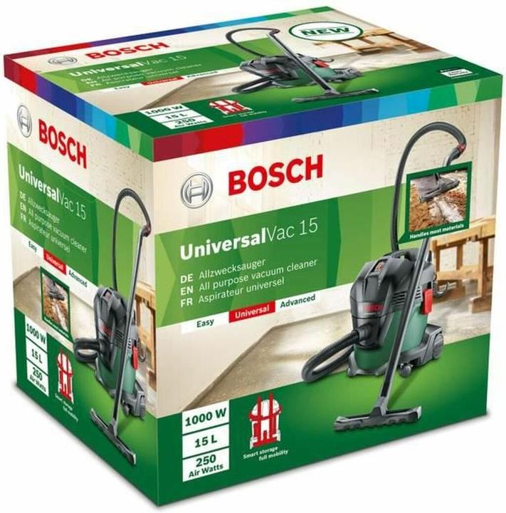 Actual product image Bosch Home & Garden UniversalVac 15 (Wet dry vacuum cleaner)