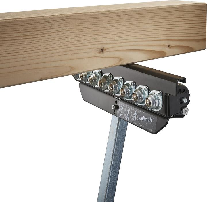 Produktbild wolfcraft wolfcraft 1 Multifunktions-Auflagen- u. Rollenbock (30 cm, 30 cm)
