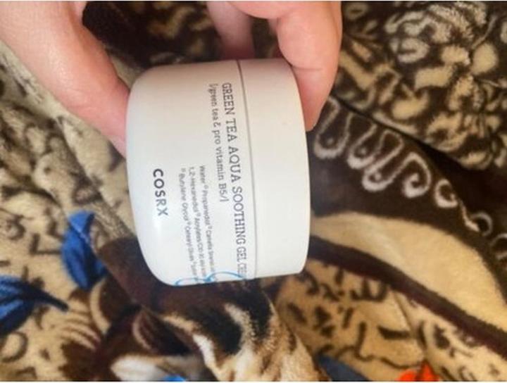 Actual product image Cosrx green tea aqua soothing gel cream (50 ml, 24h cream)