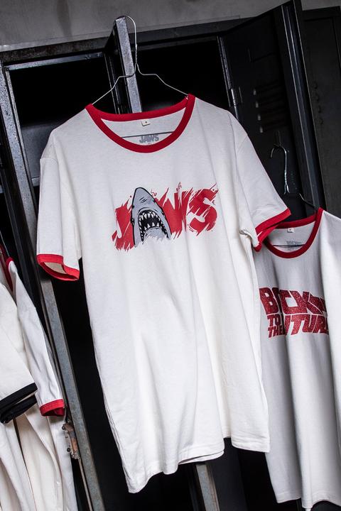 Actual product image JAWS - Ringer shirt (M)