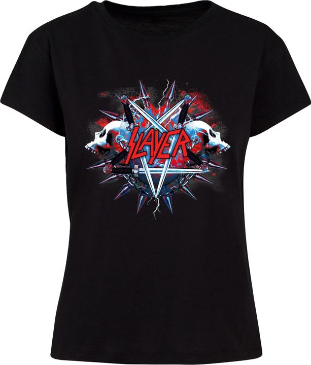 Produktbild Merchcode Ladies SLA - Swords Box Tee - 169713 (5XL)