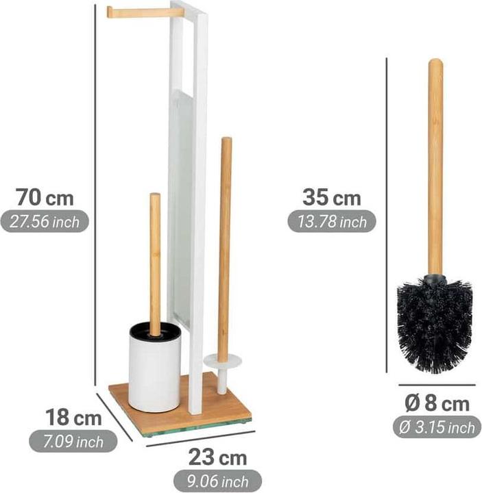 Actual product image Wenko Stand WC-Garnitur Rivalta
