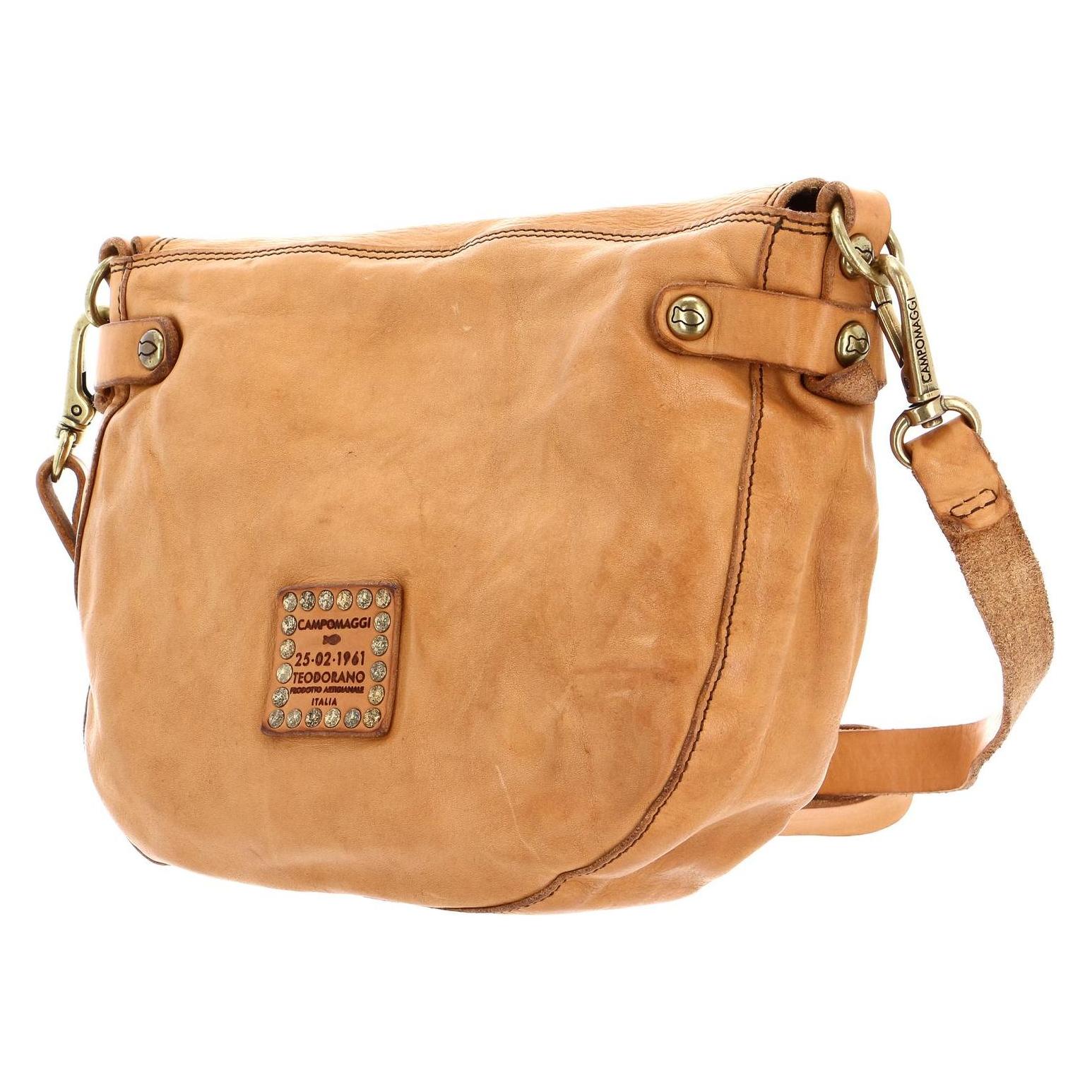 Campomaggi, Damen, Handtasche, Crossbody Bag, Braun