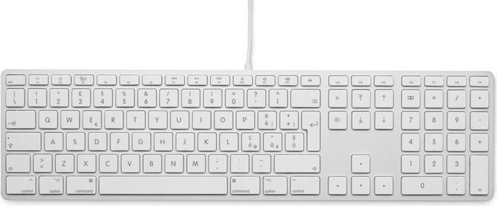 Productafbeelding LMP USB Toetsenbord 110 toetsen bedraad met 2x USB en aluminium bovenklep - Italiaans (IT, Bedraad)