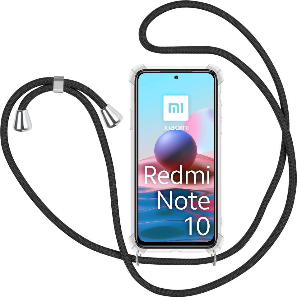 Screenguard Xiaomi Redmi Note 10 4G Loopster Necklace Hülle, Handykette, Transparent