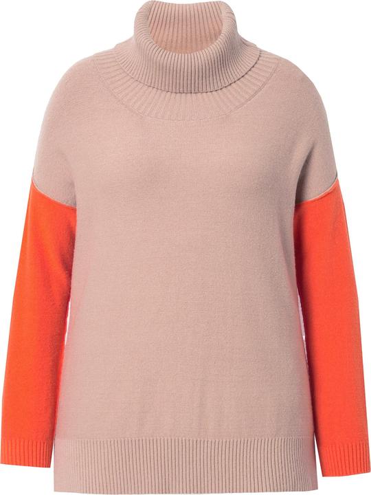Produktbild Miamoda Pullover, oversized, Stehkragen, Colorblocking (50, 52)