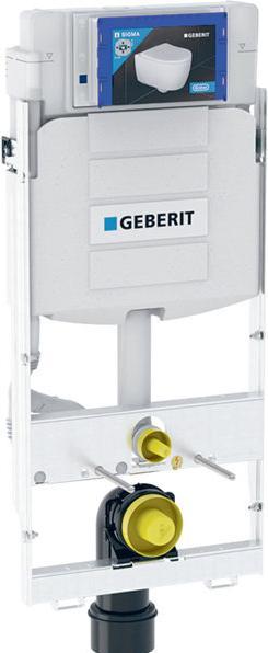 Geberit Elément de montage GIS pour WC suspendu 114 cm avec boîtier d'encastrement Sigma pour commande par