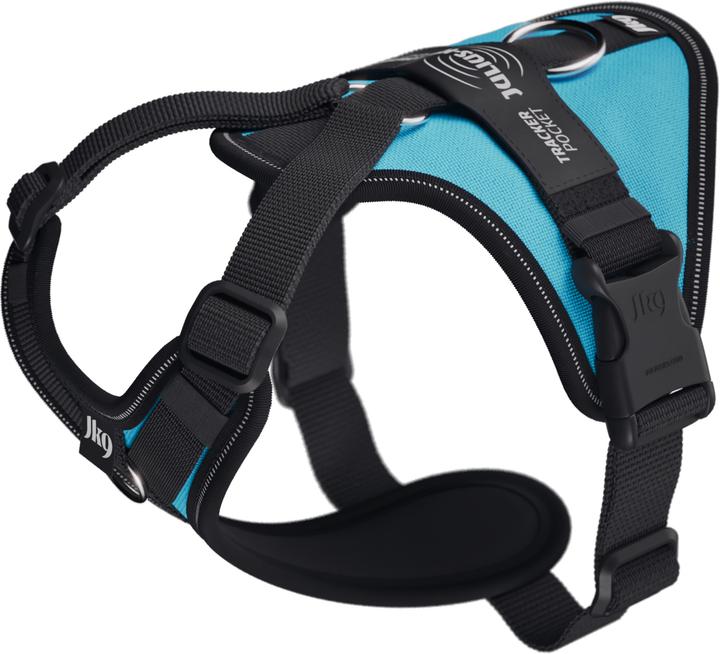 Produktbild Julius-K9 K9 Longwalk light sele w/trackerpocket,Aquamarine,XS (XS, Hund, Allgemein)