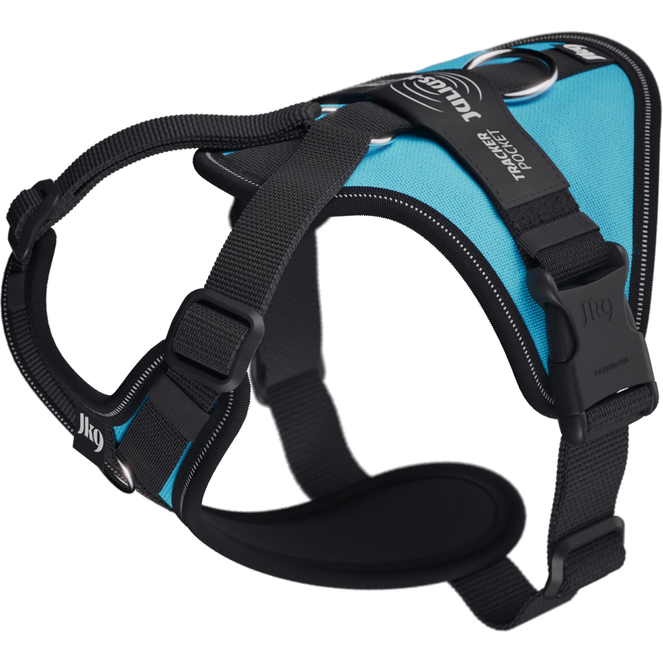 Comparer les prix de Julius-K9 K9 Longwalk light sele w/trackerpocket,Aquamarine,XS (XS, Chien), Collier + laisse