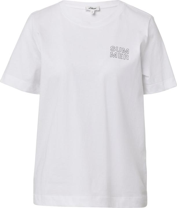 Actual product image S.Oliver T-Shirt T-Shirt mit Front- und Rückenprint (32)