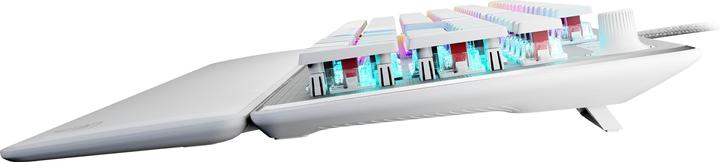 Actual product image Turtle Beach - Clavier de jeu mécanique RGB Filaire Vulcan II Blanc - Disposition Azerty FR (FR, Cable)