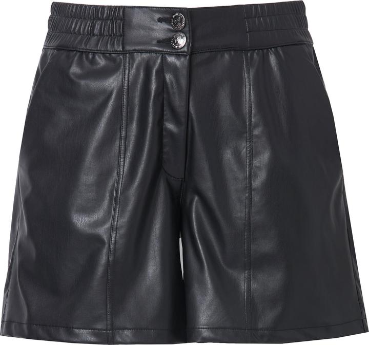 Actual product image Miamoda Shorts with wide legs in leather look (52)