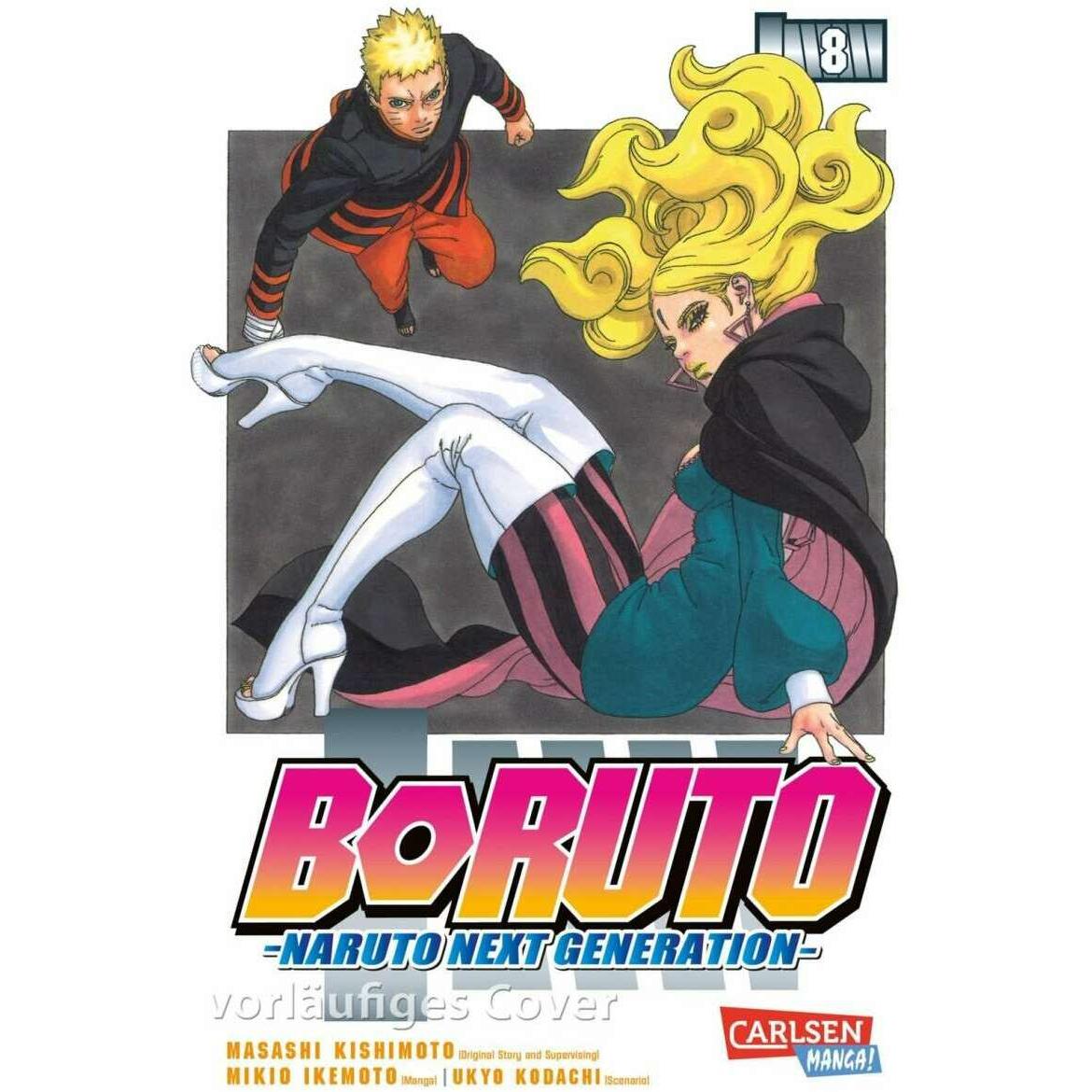 Boruto - Naruto the next Generation 8, Belletristik von Mikio Ikemoto, Masashi Kishimoto, Ukyo Kodachi