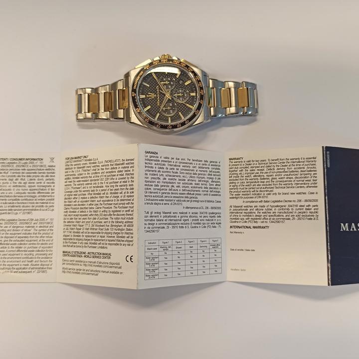 Image du produit Maserati Herrenuhr Velocita (Chronographe, Montre analogique, 43 mm)