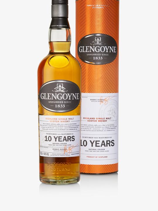 Produktbild Glengoyne 10 Years (Single Malt, Scotch Whisky, 1 x 70 cl)