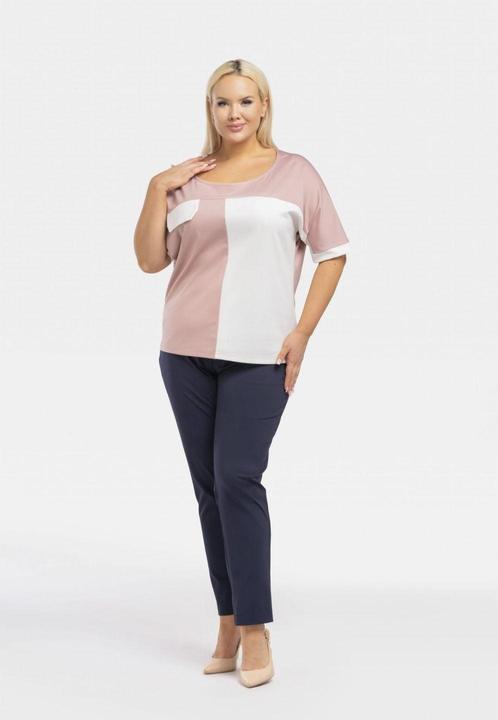 Actual product image Karko Plus-size blouse model (54, 56)