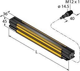 Immagine prodotto Turck Protezione personale Barriera fotoelettrica di sicurezza Trasmettitore a cascata