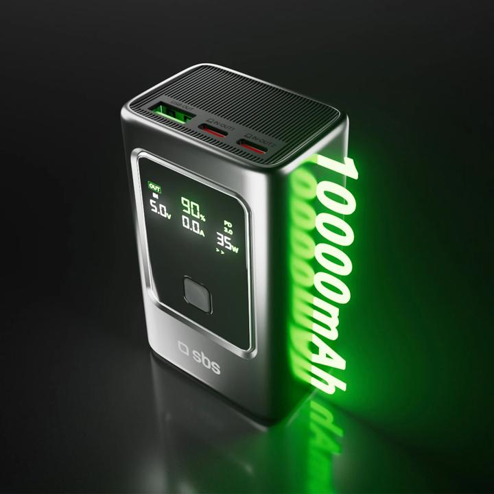 Image du produit SBS Powerbank (10000 mAh, 35 W, 37 Wh)