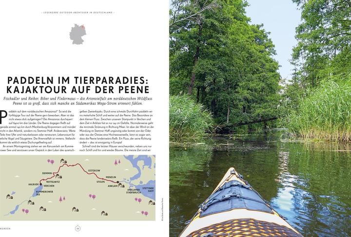 Image du produit Bildband Legendäre Outdoorabenteuer in Deutschland (Allemand, 2023)