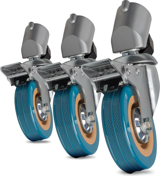 Walimex pro pro 23094 Stativrollen Pro 7525 3er-Set 75mm (Stativfuss)