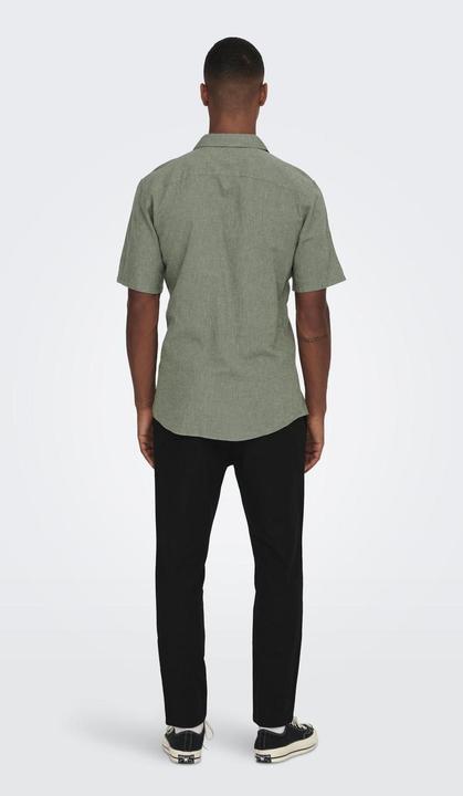 Image du produit Only & Sons Chemise unie à manches courtes (XL)