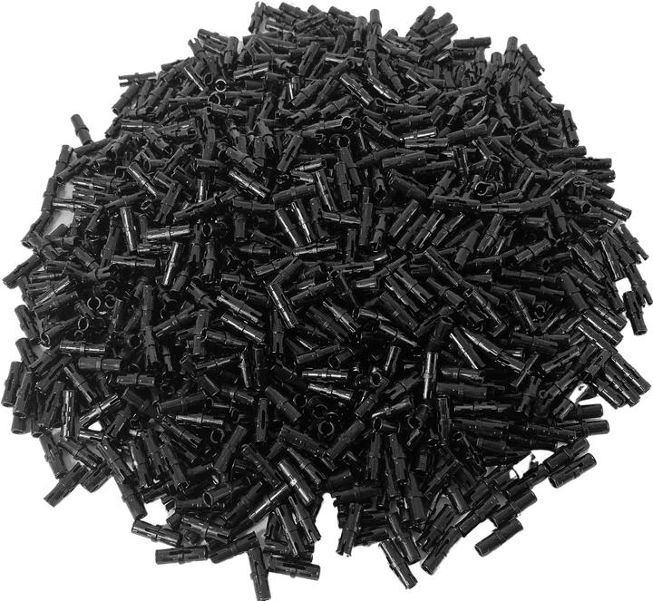 Actual product image LEGO Technic Pins Black - Black pins 2780 - 1,000x (2780, LEGO Accessories)