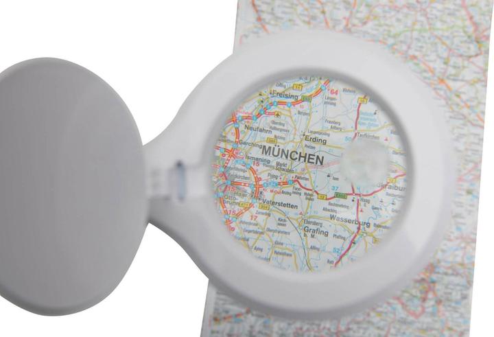 Image du produit Maul Lampe loupe LED MAULiris, dimmable, 470 lumen, 7 W, blanc (470 lm)