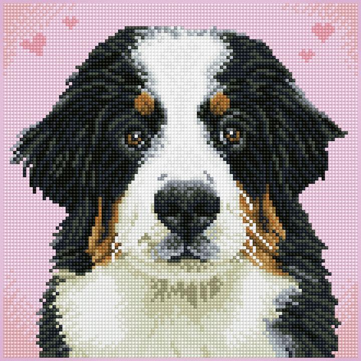 Immagine prodotto Dante Ricamo Diamond Dotz Diamond Mosaic Dog Say Hello to Zuzu 31x31cm DQK7001