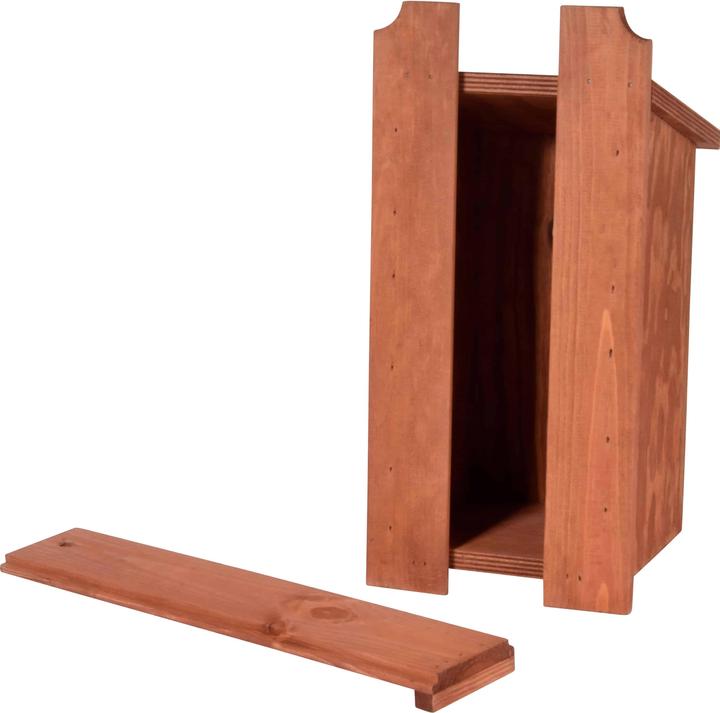 Produktbild Dobar Nistkasten mit Motiv Kohlmeise 17 x 18 x 35 cm