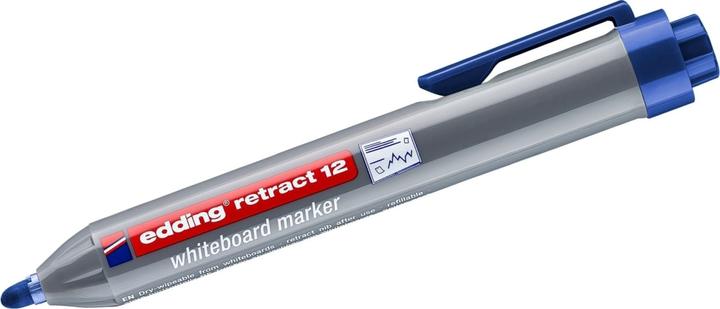 Actual product image Edding Whiteboard marker retract 12 Line width: 1.5-3 mm Writing colour: blue (10x)